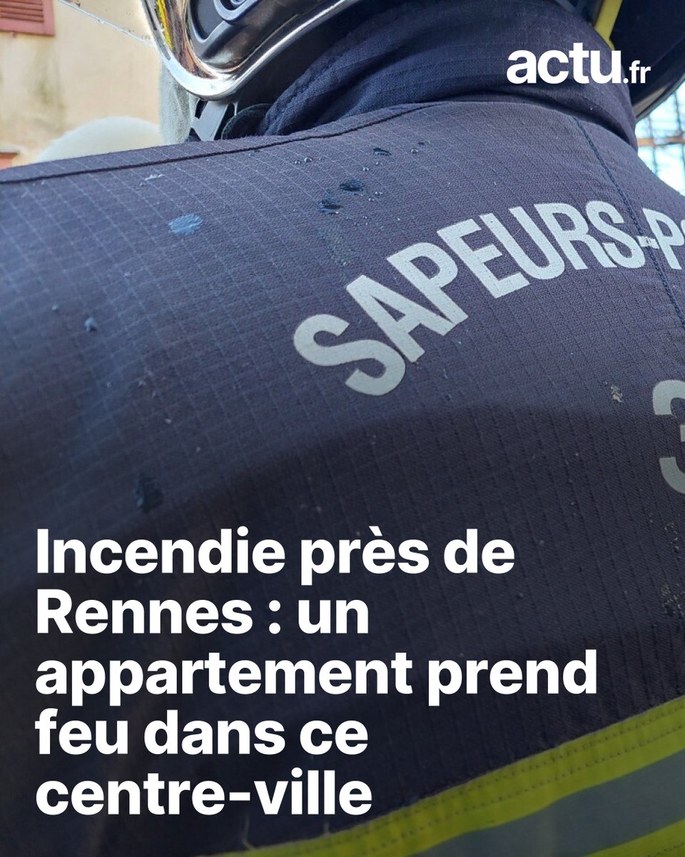 Incendie près de Rennes : un appartement prend feu dans ce centre-ville
➡️ l.actu.fr/fqSO