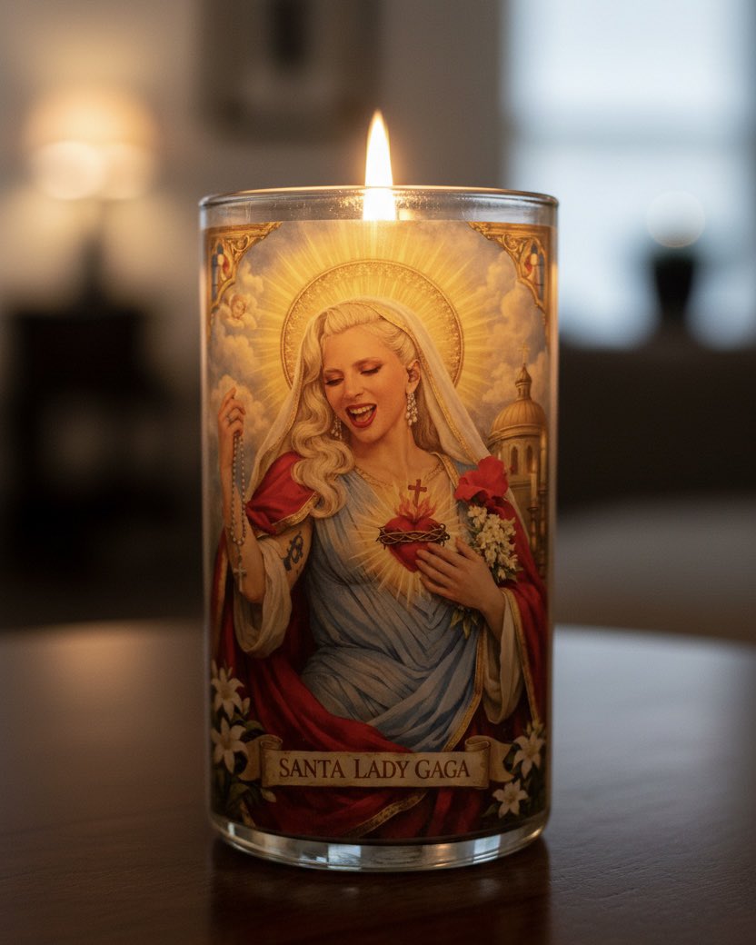 Santa Lady Gaga, pray for us. 🙏🏼