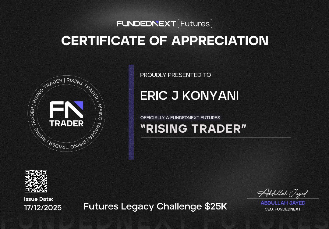 SkywalkerMw's tweet photo. @FundedNext never been easy, but the feeling of accomplishing it, it’s priceless https://t.co/cFY0bSBbgb