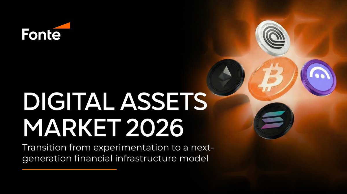 Digital Assets Market 2026
Transition from Experimentation to a Next-Generation Financial Infrastructure Model

New analytical report by Fonte Capital:
fonte.kz/analytics/digi…