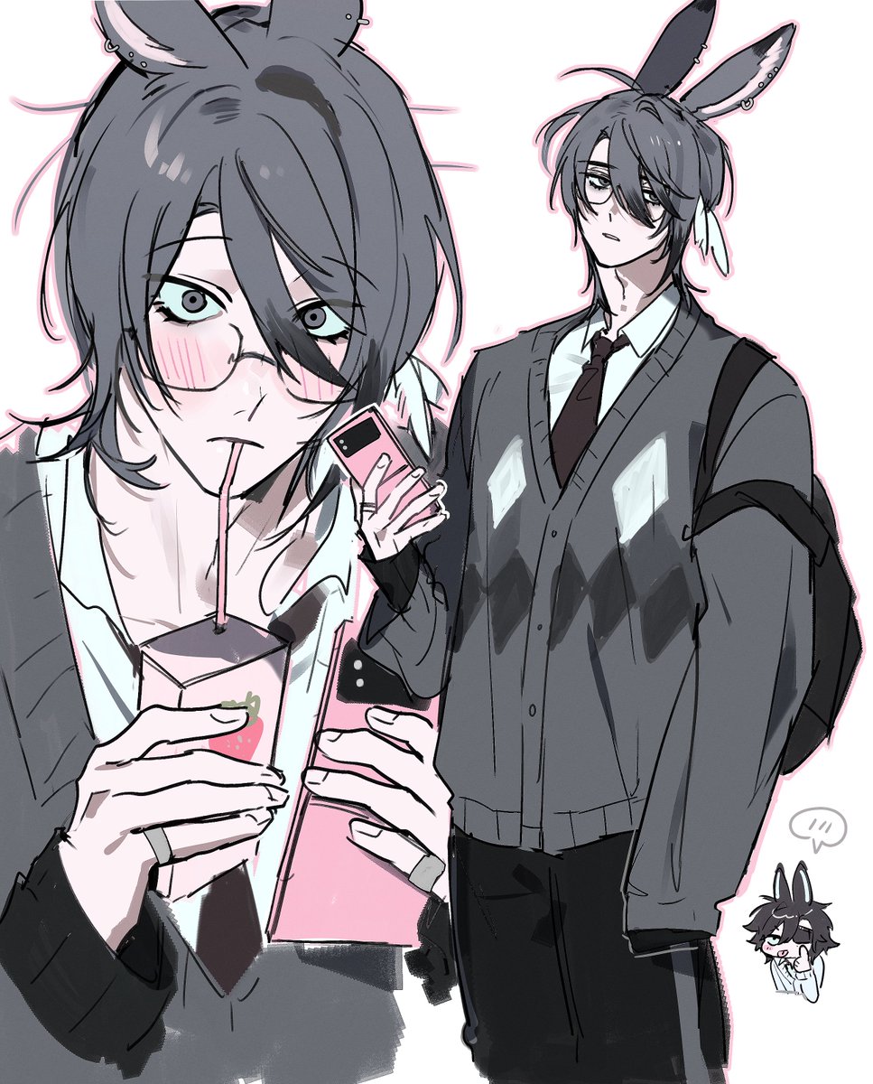 the valentione set is so cute