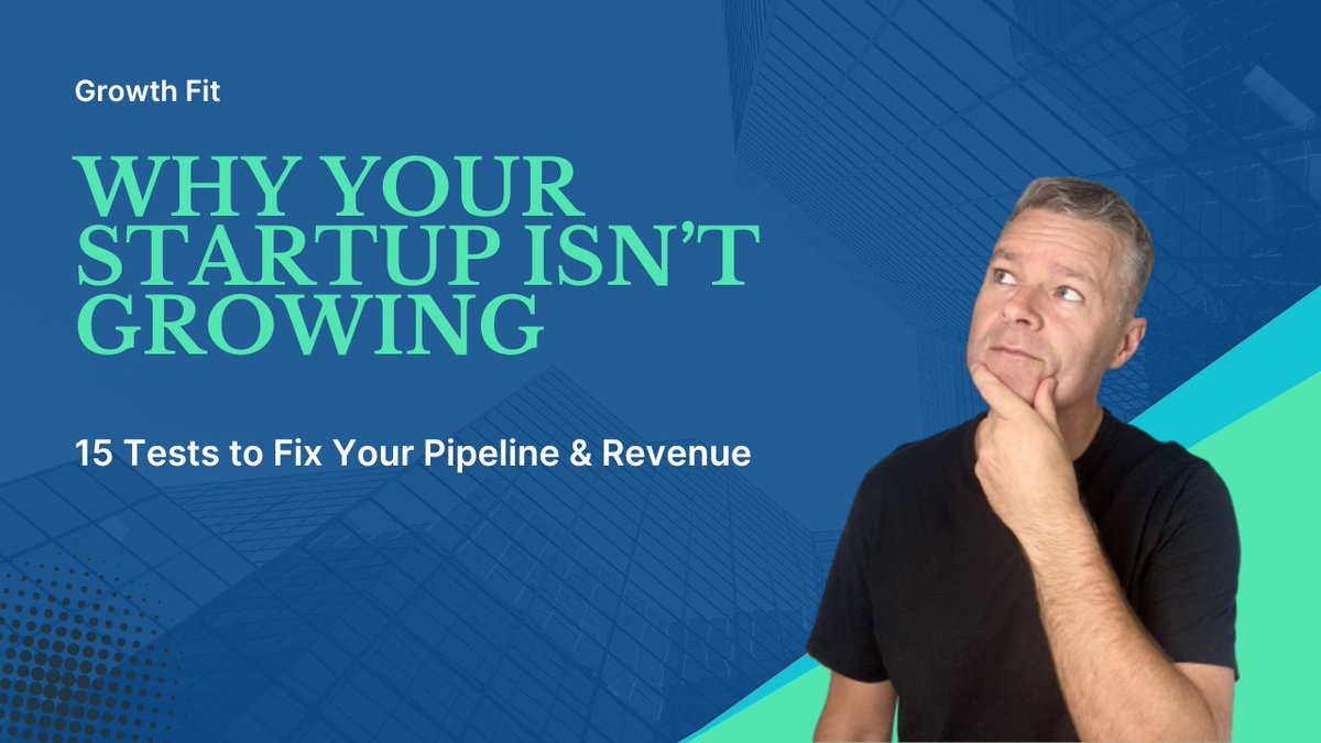 AdvisorsApollo's tweet photo. Most startups don’t have a growth problem.
They have a system problem.
Random leads, stalled deals, unpredictable revenue = no growth engine.

I break down 15 tests to diagnose exactly where your pipeline is failing 👇
https://t.co/JC639XASJK https://t.co/3XtFSHjGun