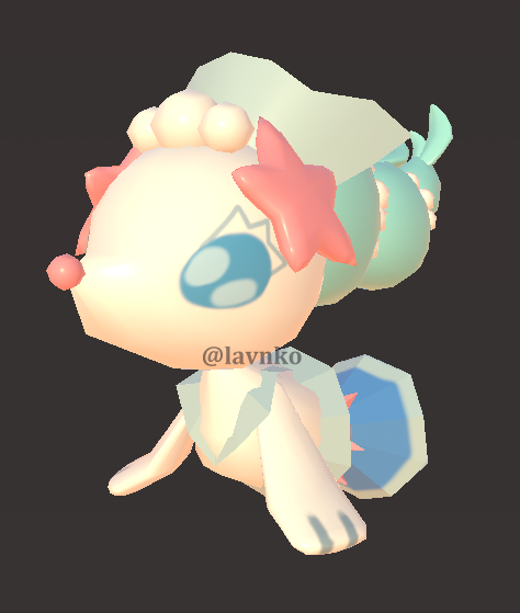 lavnko's tweet image. modelling a pokemon everyday - day 94 primarina

finally got discharged from the hospital u_u back to pokemon