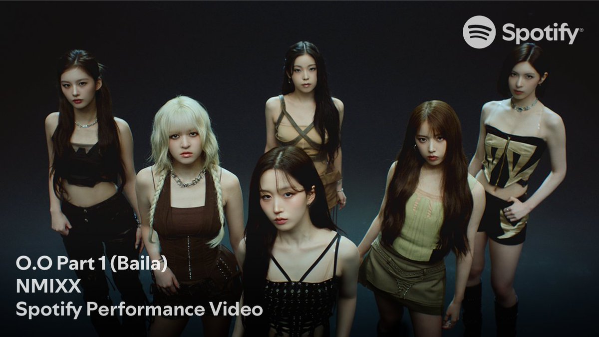 [🎥] O.O Part 1 (Baila) | Spotify Performance Video

youtu.be/zlLhL2Lgc-8

#NMIXX #엔믹스
#OO_Part1_Baila
#NMIXX_OO_Part1_Baila