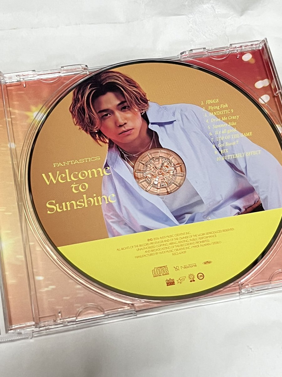 RT @_nrm__11: FANTASTICS ファンタ ベストアルバム Welcome to