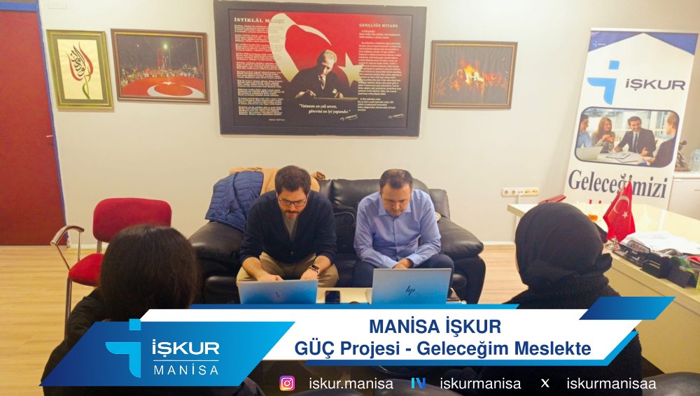 “Geleceğim Meslekte” projesi kapsamında TBMM 85. Yıl MTAL 12. sınıf öğrencilerinin kurum kayıtları alındı.
📌 DABİS Kariyer Rehberliği uygulamaları hakkında bilgilendirme yapıldı.
@turkiyeiskurumu
<a href="/gunselitufann/">Günseli Kervan Tufan 🇹🇷</a>

#KariyerDanışmanlığı #Gençİstihdam #manisa