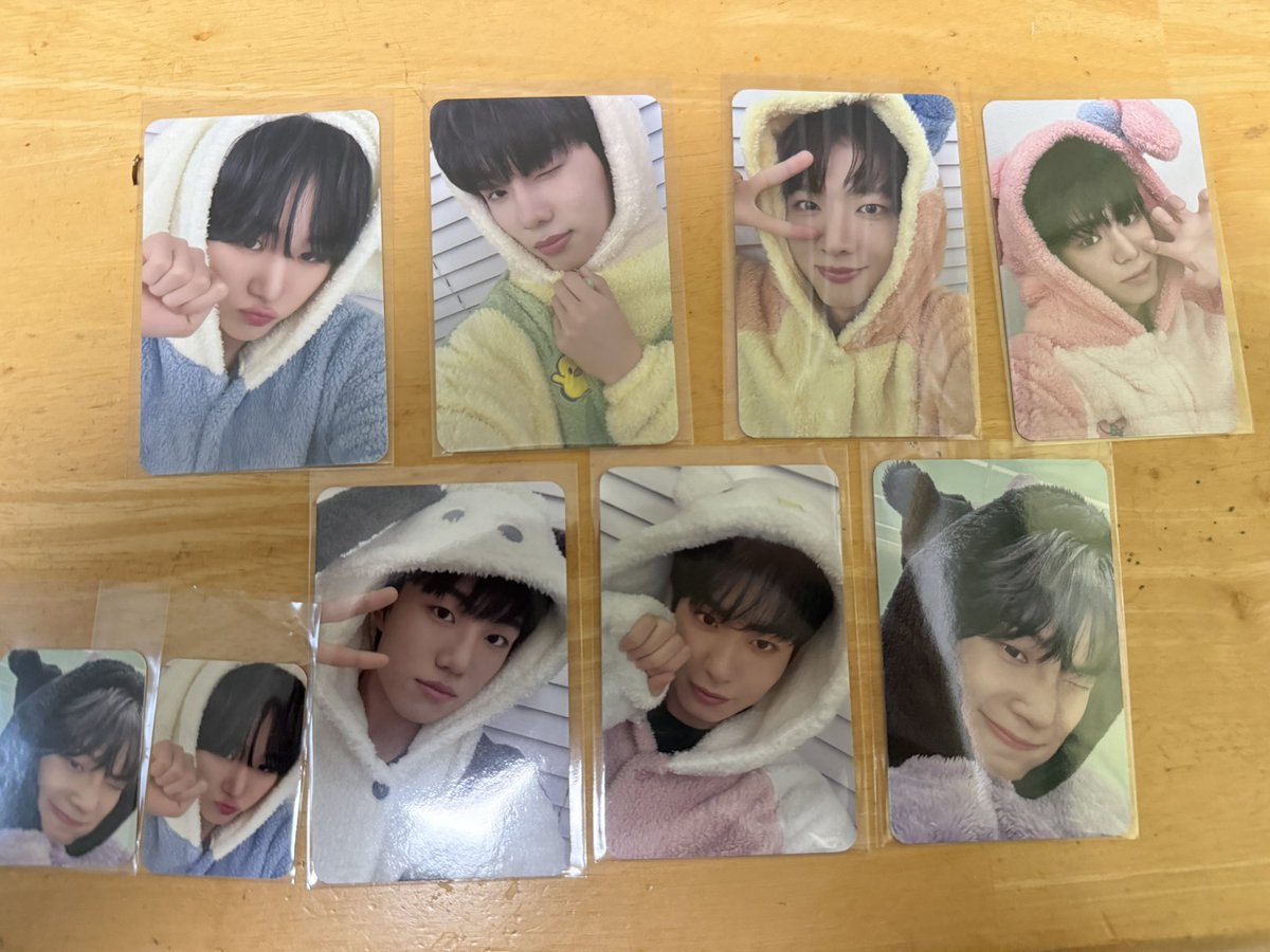 EVNNEトレカ スペシャルキット 交換 買取 譲）画像 ケイタ ハンビン