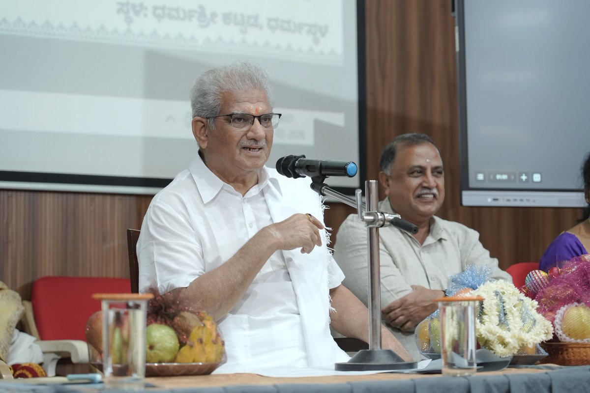 D. Veerendra Heggade tweet media