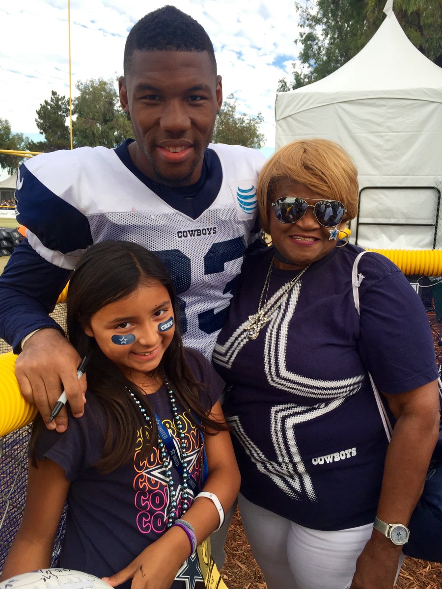 Alanna8824's tweet photo. Sad to hear about the passing of Ms Price. #1 Cowboys fan for life 🤞🏼 https://t.co/jPCvdr59Yl