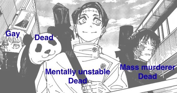 shoutout to the jjk second years