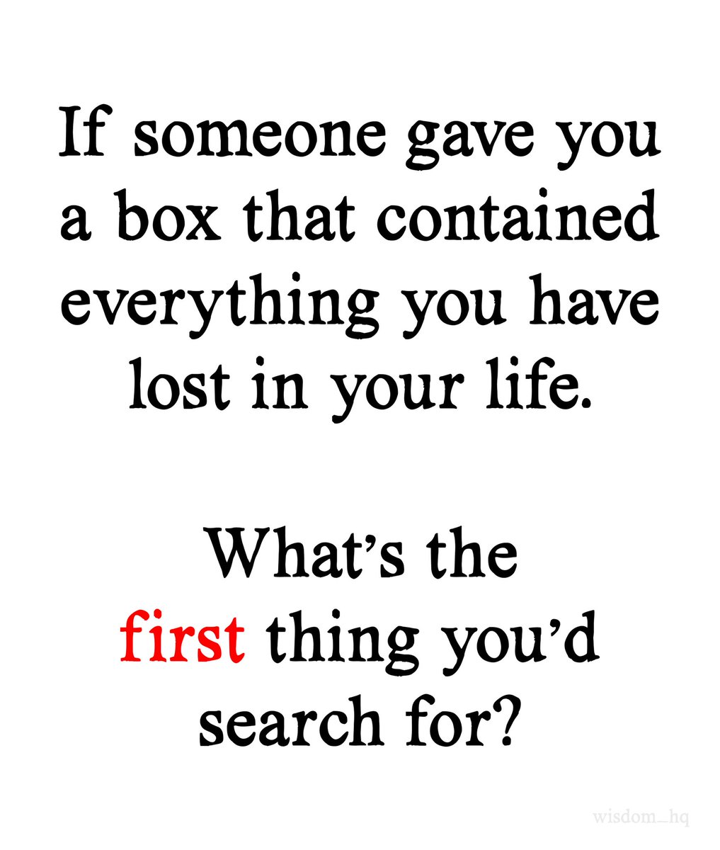 Be honest and give answer