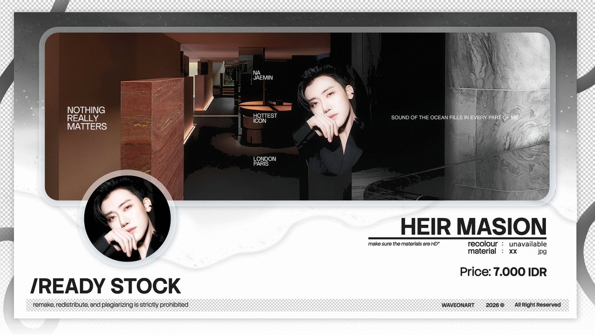 WaveOnArt's tweet image. Help repost? Thanks pals!
 
NCT JNJM 'ÉTOILE' &amp;amp; 'HEIR MASION' layout ready stock here, DM or Telegram (link in my profile) to grab this masterpiece from Laut!
 
(4/8)
 
#zonauang #zonajajan #zonaba