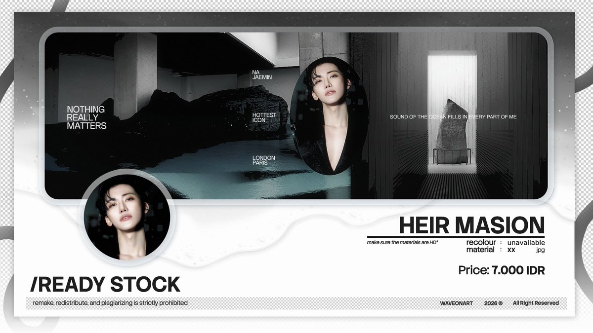 WaveOnArt's tweet image. Help repost? Thanks pals!
 
NCT JNJM 'ÉTOILE' &amp;amp; 'HEIR MASION' layout ready stock here, DM or Telegram (link in my profile) to grab this masterpiece from Laut!
 
(4/8)
 
#zonauang #zonajajan #zonaba