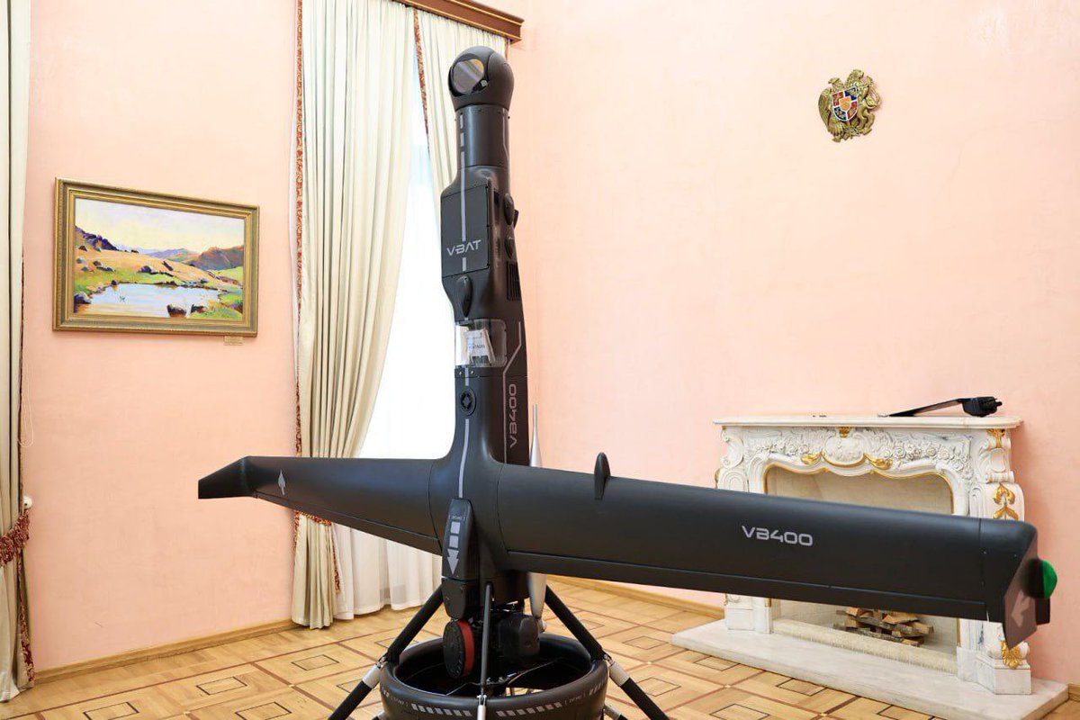 Armenia buys U.S.-made V-BAT (MQ-35A) drones for $11 million, its first major U.S. arms deal, announced during a visit by J.D. Vance.