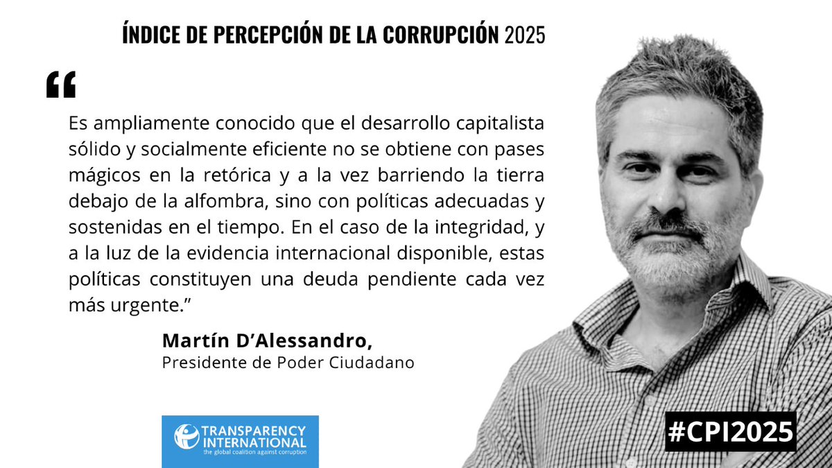 Fundación Poder Ciudadano tweet media
