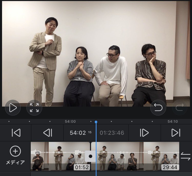 いや、あなたが退所する前に撮ったやつー❗️🤣