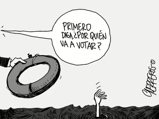 #TiempoDeOpinar | Esta es la caricatura de Rodrigo Guerreros  (<a href="/Guerreroscaric/">Guerreros</a>) para este martes titulada 'Inundados'.
Más contenido de opinión ► eltiempo.com/opinion/carica…