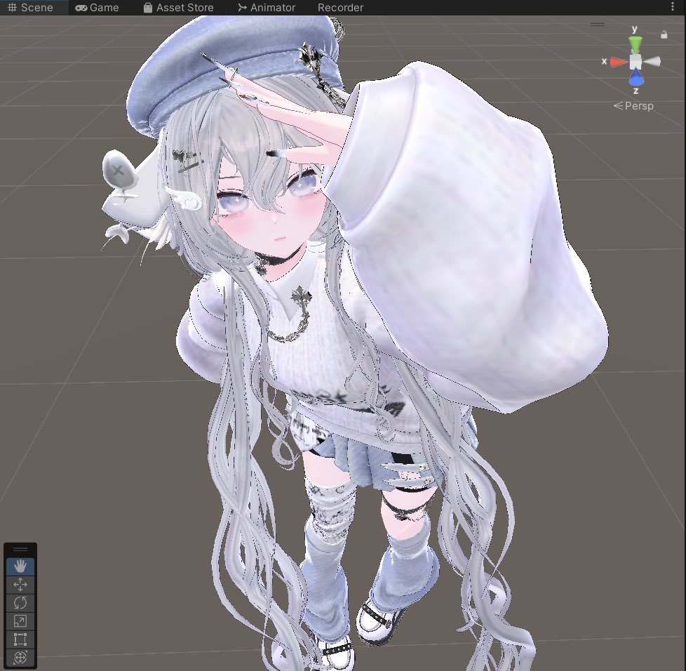 ブルー系にした🫐 今回買ってみたアイテム全部かわいい！ すでにすごい