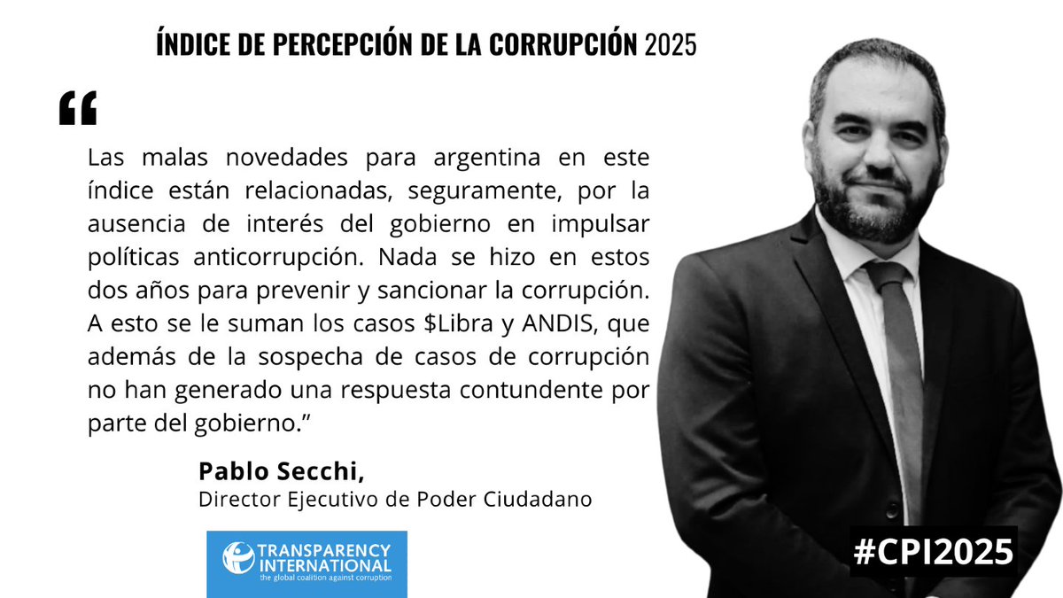 Fundación Poder Ciudadano tweet media