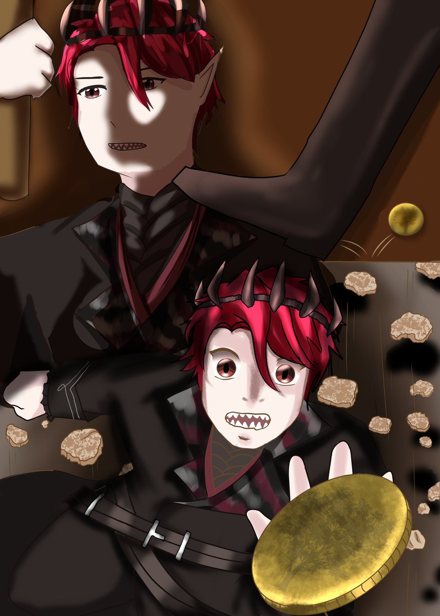 I participated and drew the Lucky Coin story!

It was a challenge for real , but am glad I was able to participate!

Happy Birthday again, Banchou!

#JurasickArt #Sorawrity #BirthdayRex2026