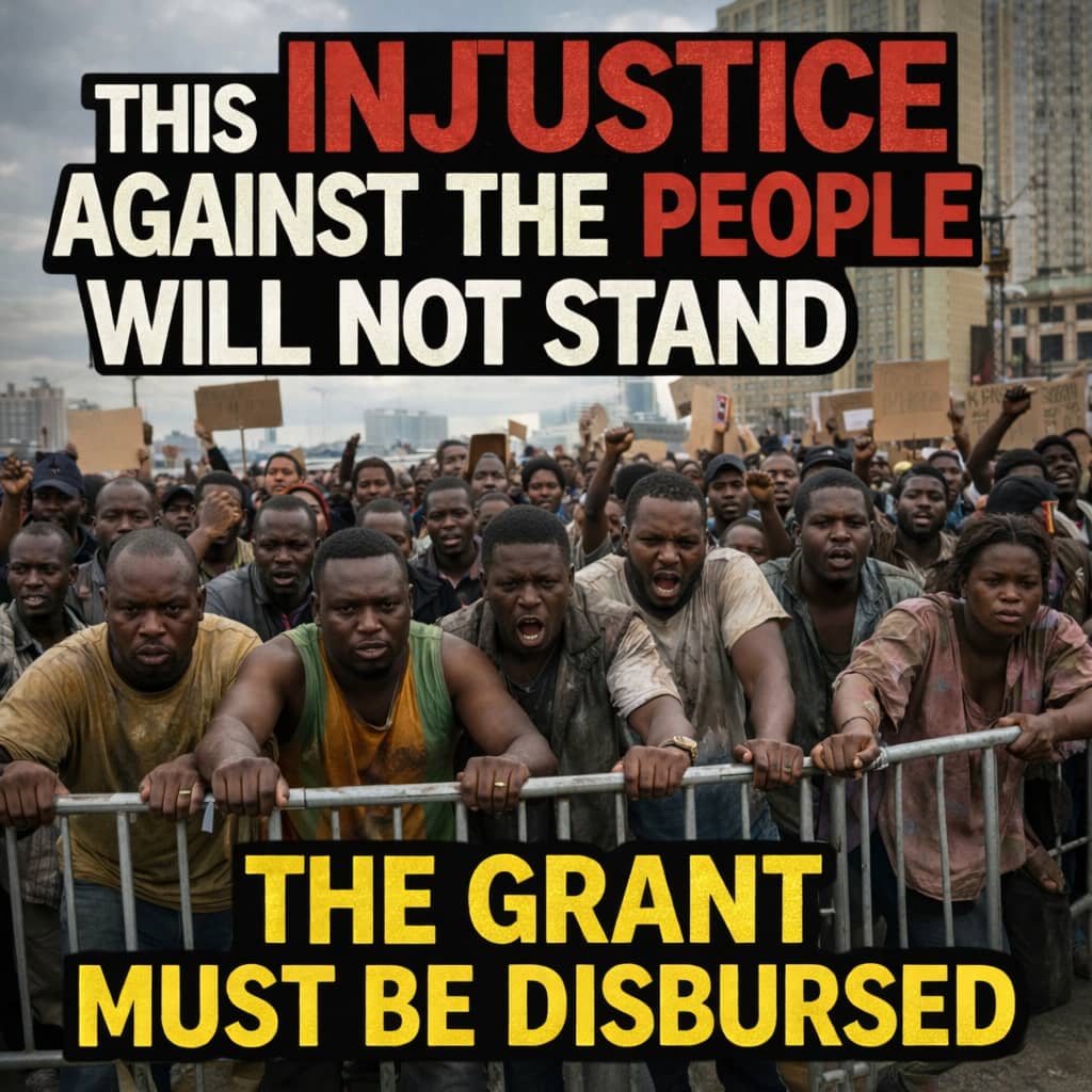 NIGERIA CANNOT BE SLAVES IN THERE OWN COUNTRY,
HUNGER IS CALMING LIVES EVERYDAY, PARENTS CAN NO LONGER AFFORD EDUCATION FOR THERE CHILDREN,

WE CRY TO THE INTERNATIONAL COMMUNITIES, NIGERIA NEEDS URGENT RESCUE,

GRANTS MEANT FOR THE PEOPLE MUST BE DISBURSED WITHOUT FURTHER