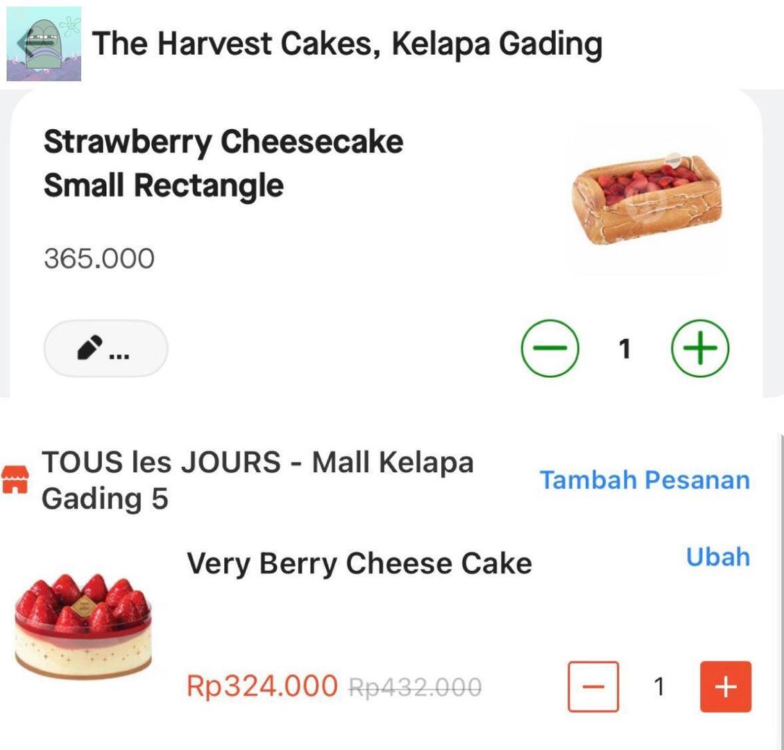 tanyakanrl's tweet image. tanpa ngeliat perbandingan harga untuk birthday cake enakan yang mana ya guys? 💚