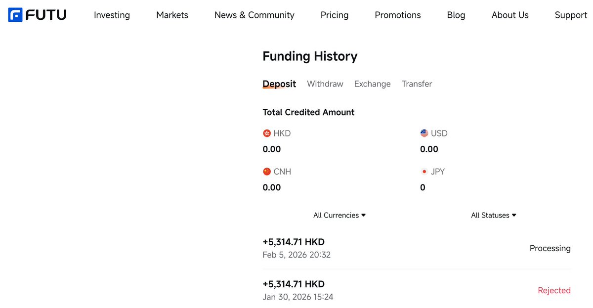 I tried to transfer some money from my UK HSBC to my hongkong Stock exchange. After filling in all the information, and waiting for 10 days, it seems like the BIC number was wrong. The result: 1. money out of my HSBC Account, 2. money not received by payee; 3. money not back.#BTC