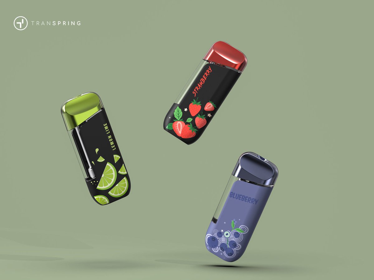 TranspringHQ's tweet image. Flavor that pops, hardware that keeps up. 🍓🍋💙
Pick your vibe. Taste the difference.
.
.
.
#Transpring #Extract #customize #2ml #disposable #OBM #ODM #OEM #b2b #allinone