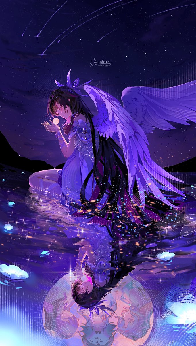 月の祝福を、
#月の在処へ  #LunaIVFanart