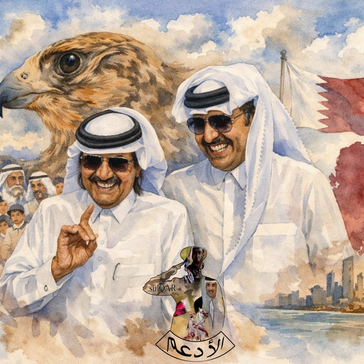 📩

باسم الذي 
مد الفـخر لـيـن مـا صـار..
في مـوطن الـعز «تـميم» و«حـمدها»..

أرض «قـطـر» 
تـقـدح مـهـابة وإصـرار..
دولة عـظـيـمـة.. 
مـا يـخـيـب سـنـدها..

.
.

صباحكم #قطر