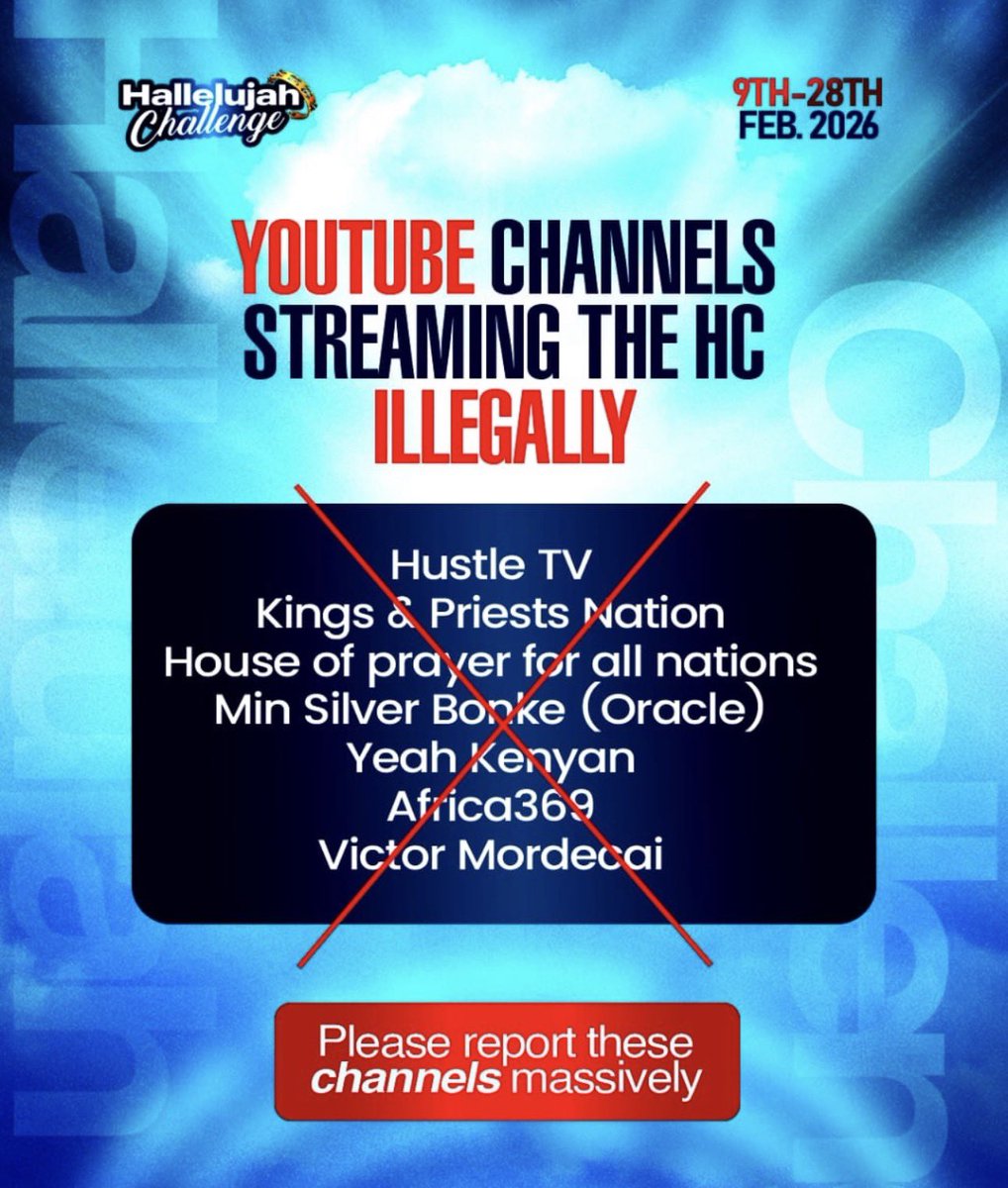 General_Drealz's tweet photo. 🆘🆘🆘

Please take note of this pages. They are imposters. Avoid connecting to the pages in the name of HALLELUJAH CHALLENGE. They are scammers. 🙏 

#HallelujahChallenge
#HallelujahChallenge2026
#HallelujahChallengeFeb2026 https://t.co/IbAWdp5Pu8