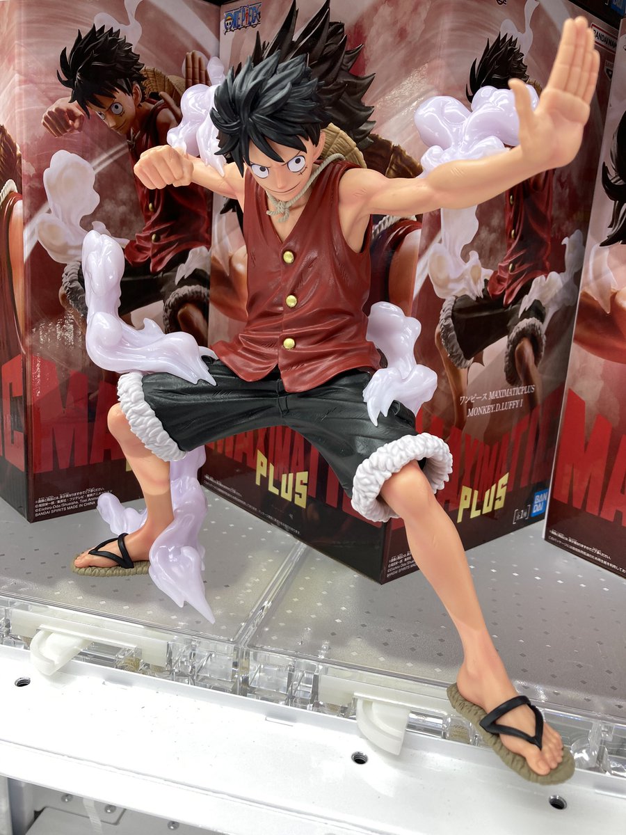 新作フィギュア展開しました✨ #ワンピース #モンキー・D・ルフィ