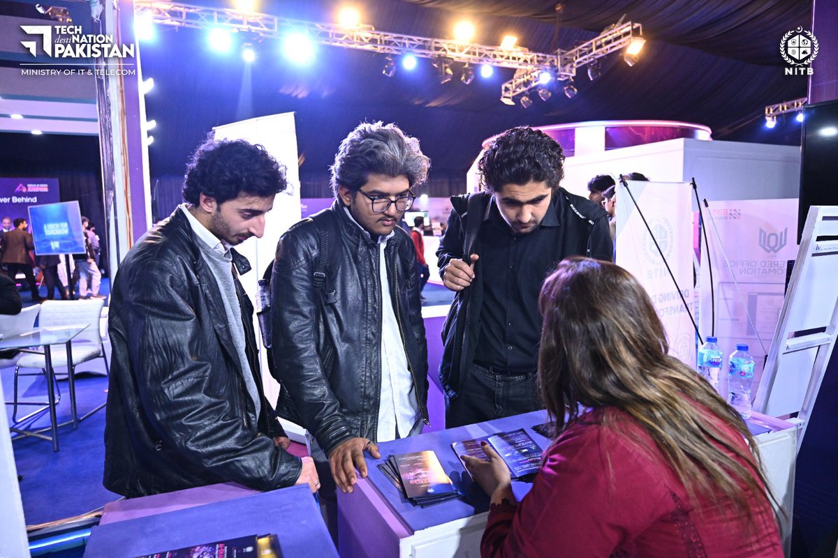 NationalITBoard's tweet photo. Day 2 Highlights from Indus AI Week 2026
The 2nd day at #IndusAIWeek continues the momentum with enthusiastic engagement and great conversations at #NITB’s Stall 32–33 at the #PakistanSportsComplex, #Islamabad. https://t.co/Ezv9xAPT2M