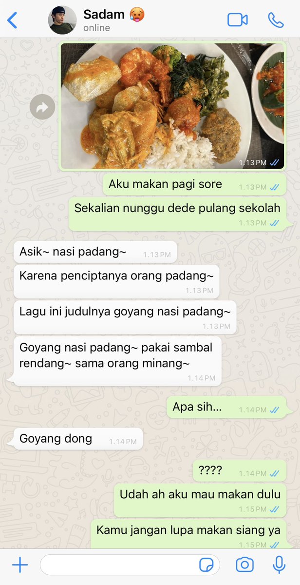 geovreys's tweet photo. Soal nasi padang hari ini 😩 kalian jangan lupa makan siang ya! 😊 https://t.co/PK4bprXCQE