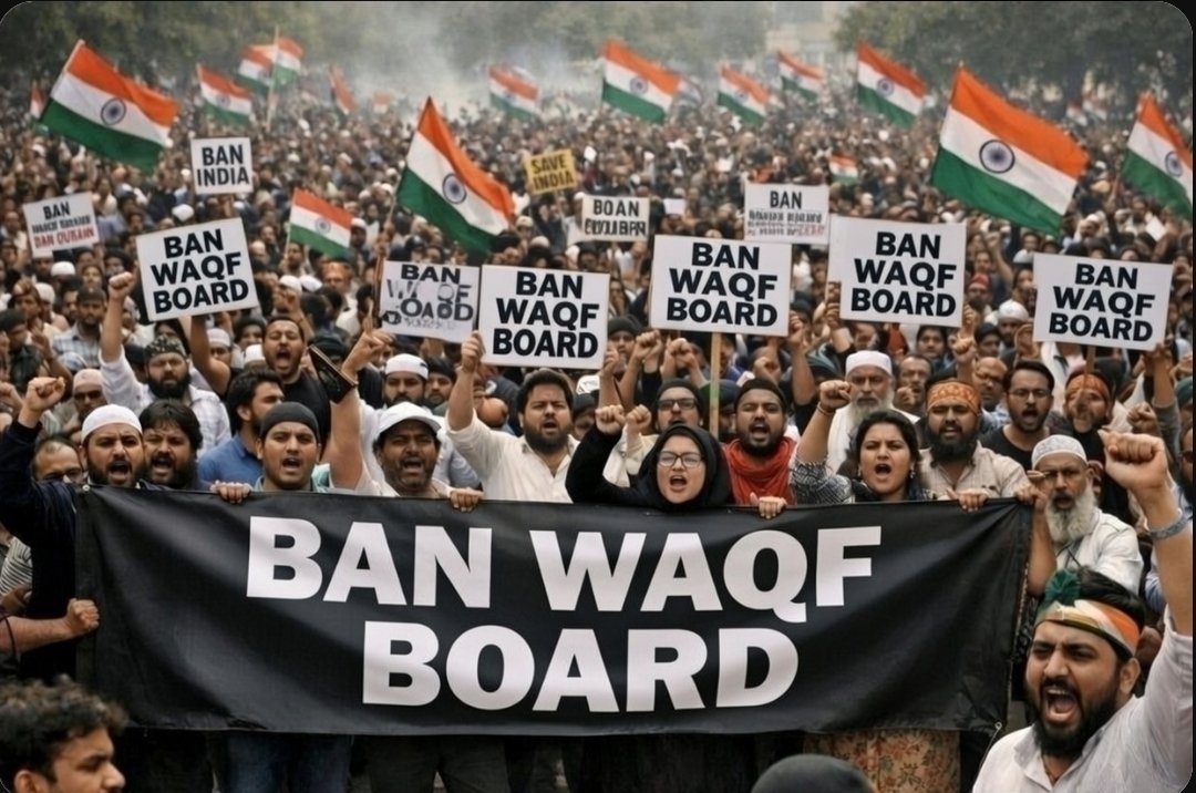 IndicMatrix's tweet photo. 🔴 Do you support banning the #Waqfboard in India ?

○ YES 
○ NO https://t.co/ZGWYjCyVYM