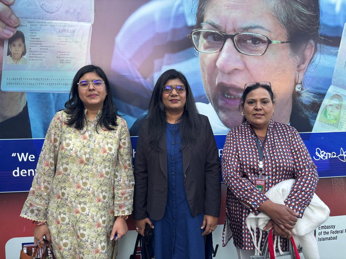 MinorityWomenPK's tweet photo. Members of the Minority Women Forum participated in Asma Jahangir Conference 2026. Contributed in the sessions, held meetings with the relevant stakeholders, and advocated for the rights of #MinorityWomenandGirls
#AJCONF 
#AJCONF2026 https://t.co/1tPw7jSfM5