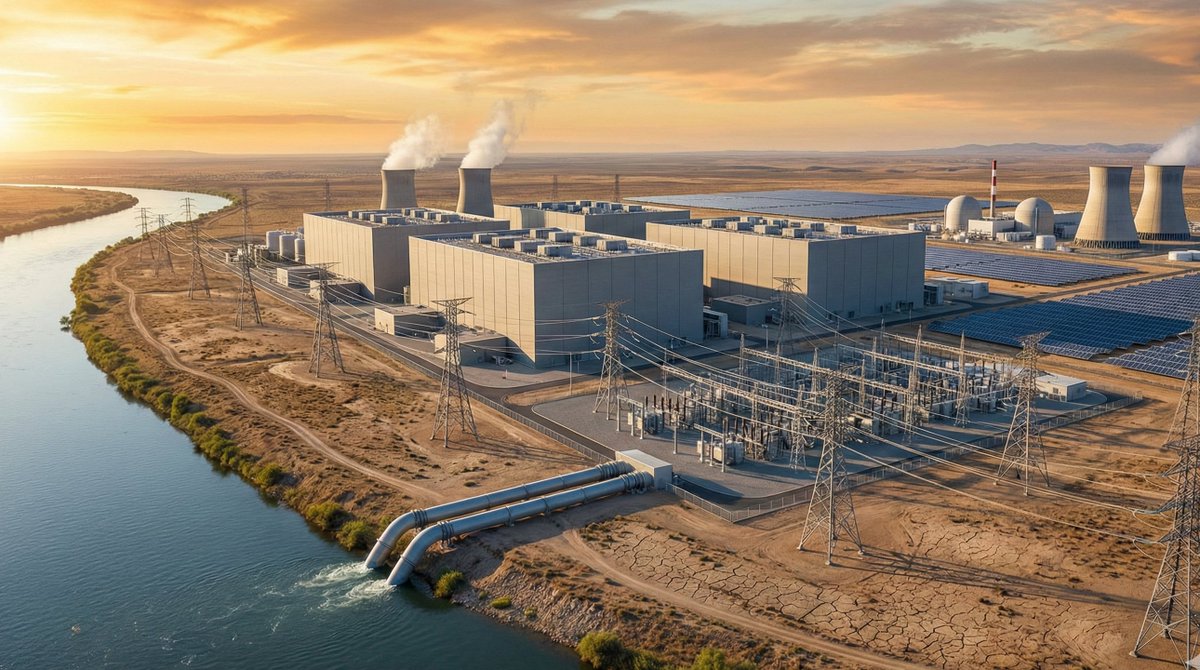 La IA no es magia, es infraestructura física voraz. Sus centros de datos están llevando la red eléctrica y el agua al límite. ⚡💧

Hoy, EE.UU. presiona por un nuevo "pacto": que las Big Tech paguen la factura de esta expansión masiva, no los ciudadanos. Se acabó la barra libre