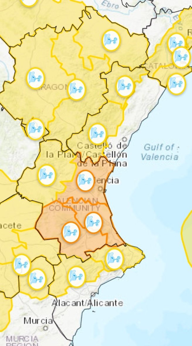 Ojito hoy con el viento a partir de medio día, será muy intenso.