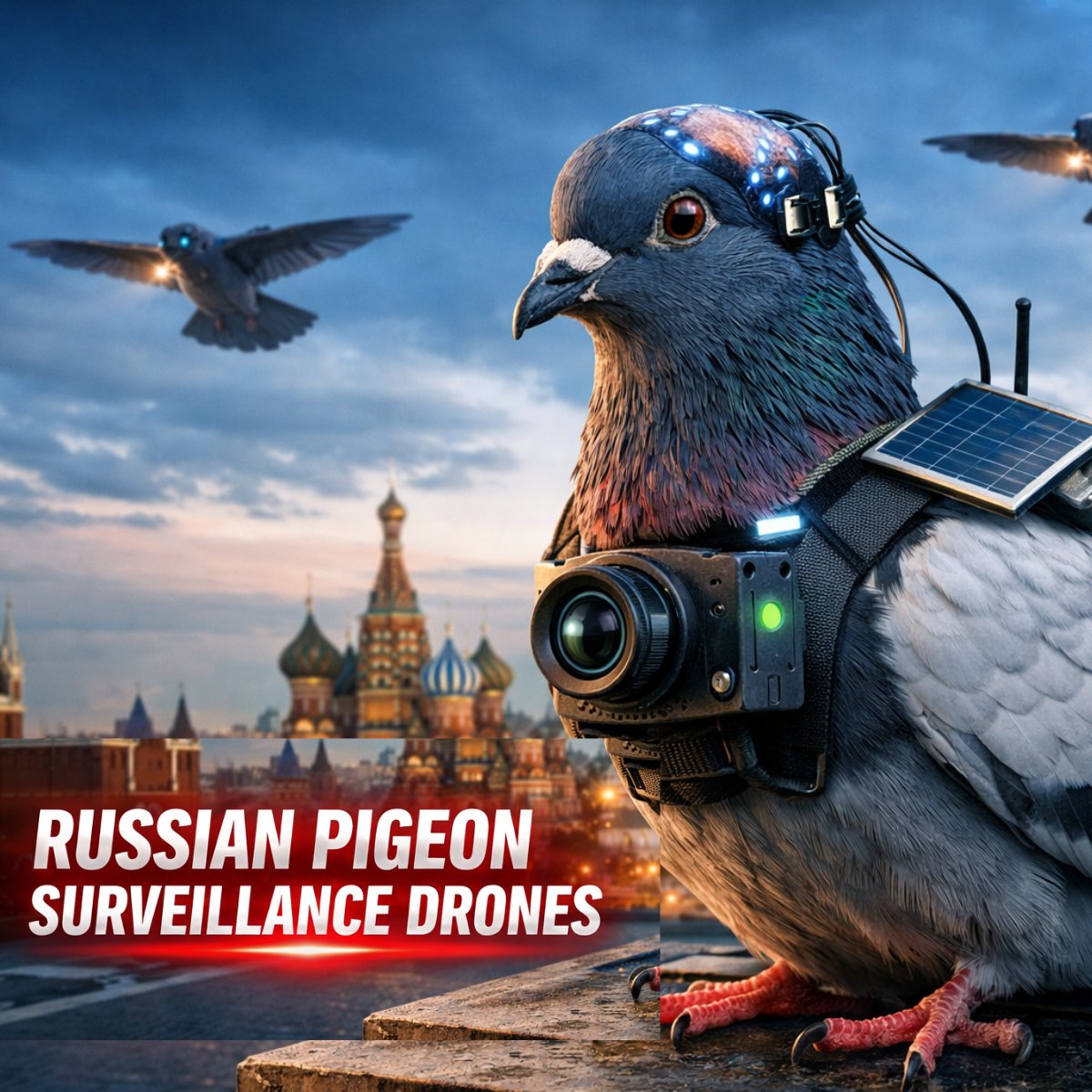 ajjkibaat's tweet photo. A Russian company claims pigeons can work as surveillance drones. Brain chips. GPS. Live video. Bio-drone tech sparks debate.
Read:
https://t.co/XjTcp1X2XO
#BreakingTech #DroneTech #BioDrones #RussianNews #InnovationNews #TechWorld #ajjkibaat #Russia #Surveillancedrones #pigeons https://t.co/NaVN69h026