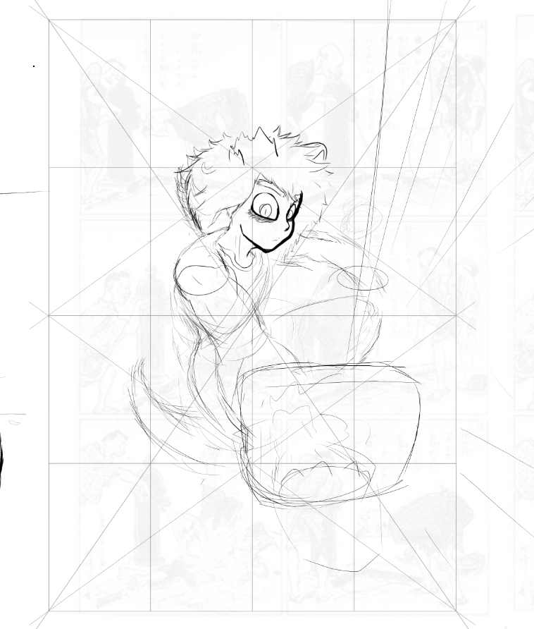 Aprendiendo a usar la composición :´3

WIP panel XX/XX