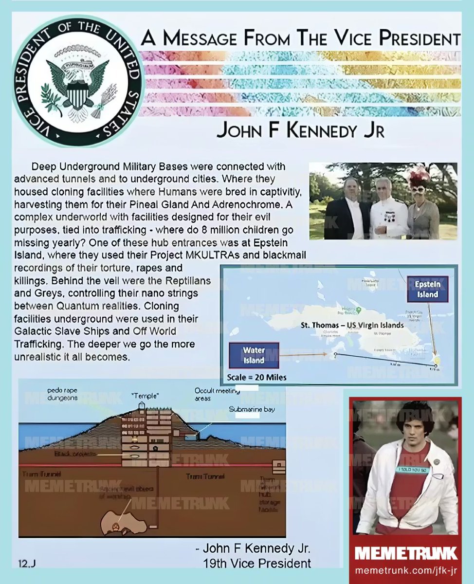 @Lissa4Maga Deep Underground Military Bases were connected with ...