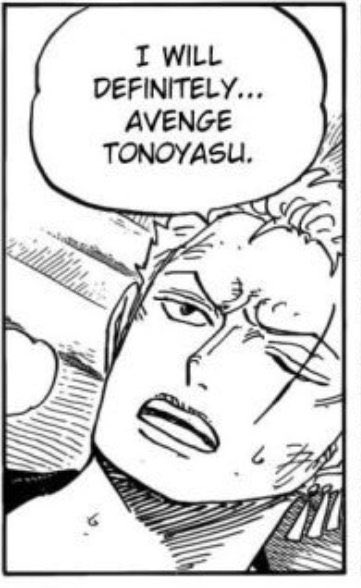 This is Zoro’s legacy. 🥀

He will forever be known as the world’s greatest shit-talker. 💩