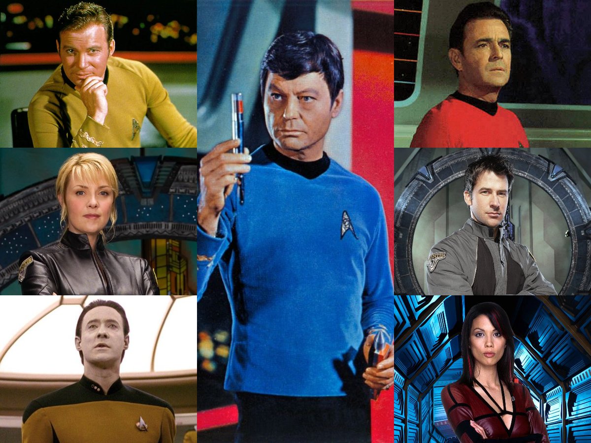 We have a ship, a Captain, a First Officer/Second-in-Command, a Science Officer, a Chief Medical Officer, a Chief Engineer, an Ace Pilot, and a ship AI.   
Next, our search for our Diplomat/Negotiator begins!