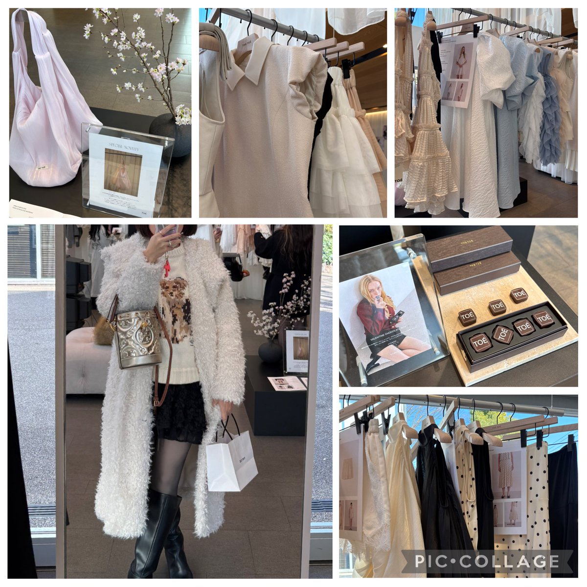 THE TOÉ】 TOÉ Baker Cardigan colorは迷いに迷って pinkに