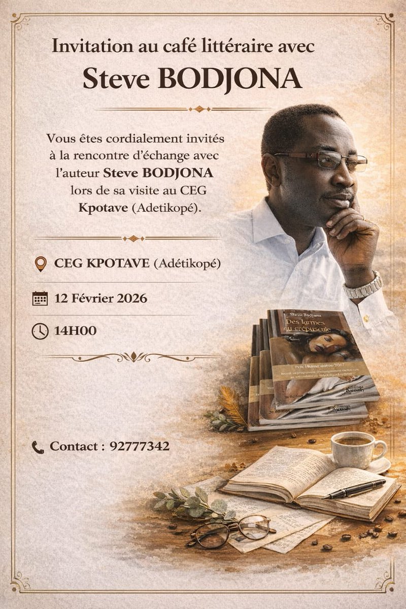 Steve Bodjona tweet media