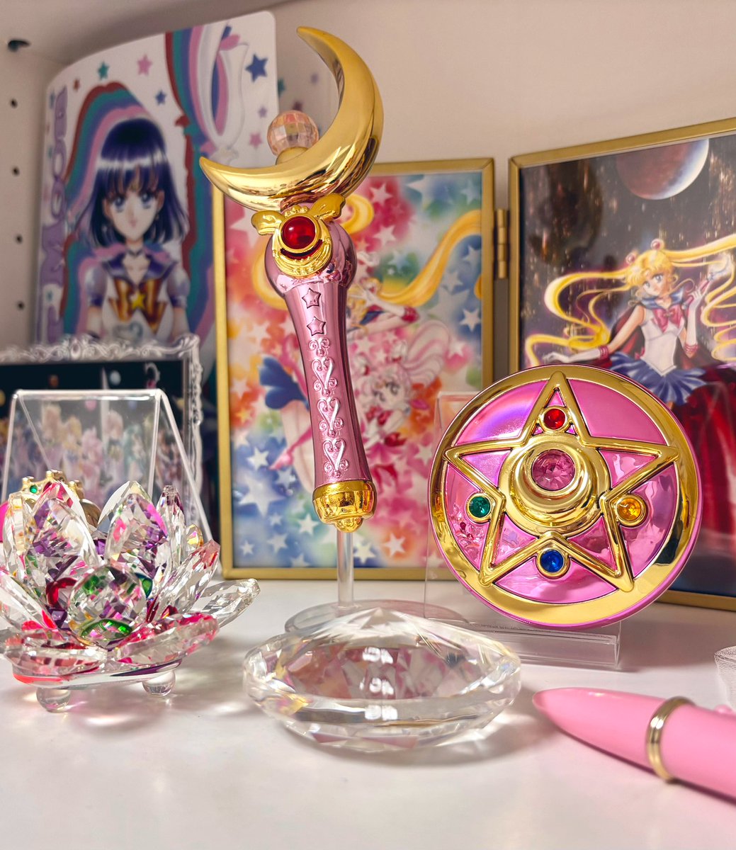 マイメロ沼にハマる前は、 魔法少女グッズを集めていました