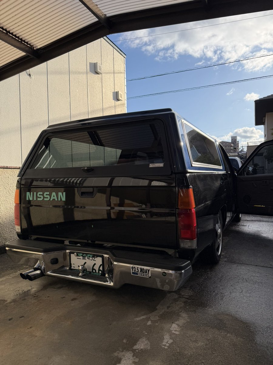 久々の洗車完了。