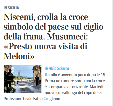 I miracoli non esistono.