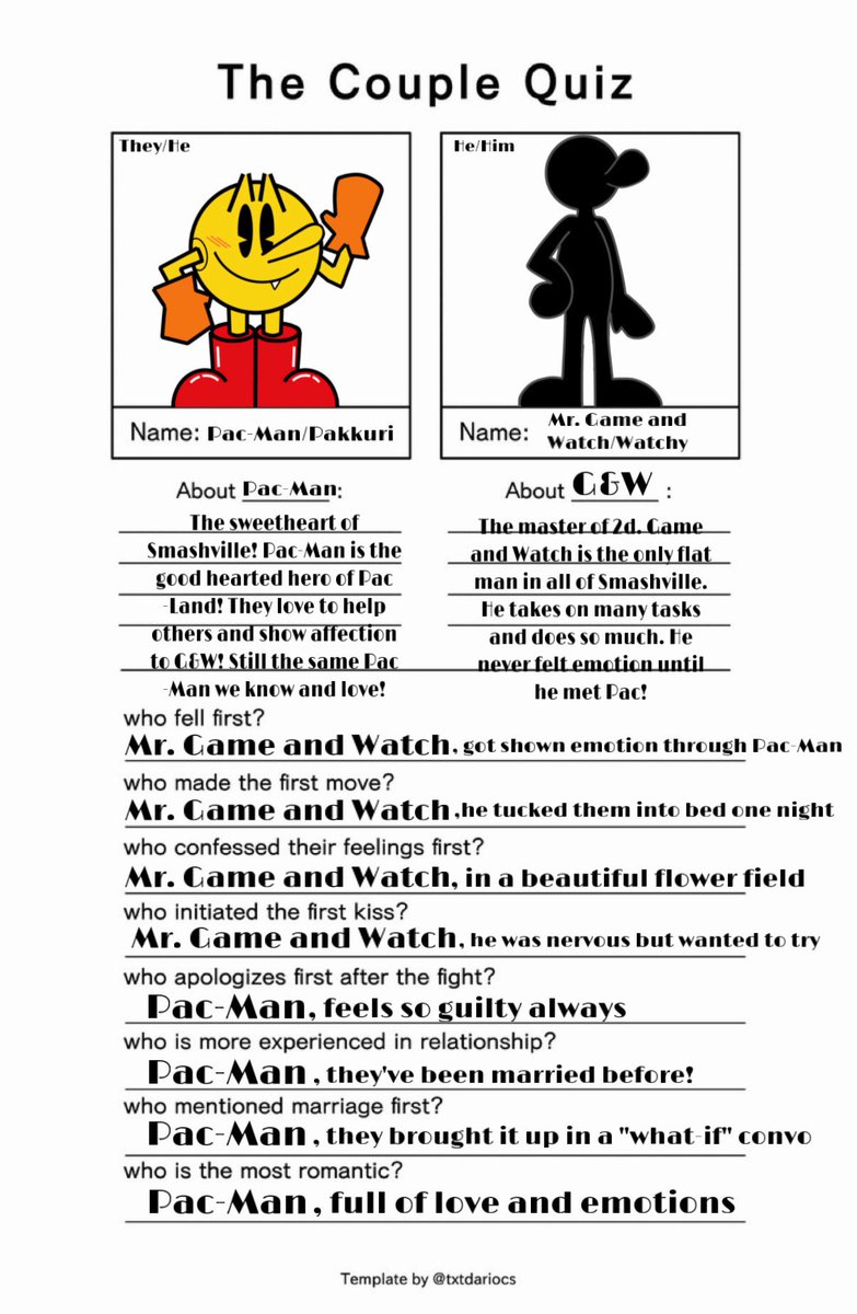 ModifiedPacMan's tweet photo. PacNwatch Pakkuri and Watchy AU posting💛🖤
Sooo, yeah. I love em :)
Some stories relating to them are on wattpad!
A simple telling of how they fell in love https://t.co/POPfWfEYEd
A later fallout between them.. https://t.co/2fjBiKWJOC
#pakkuri #watchy #pacnwatch https://t.co/gaDTBSfdUp