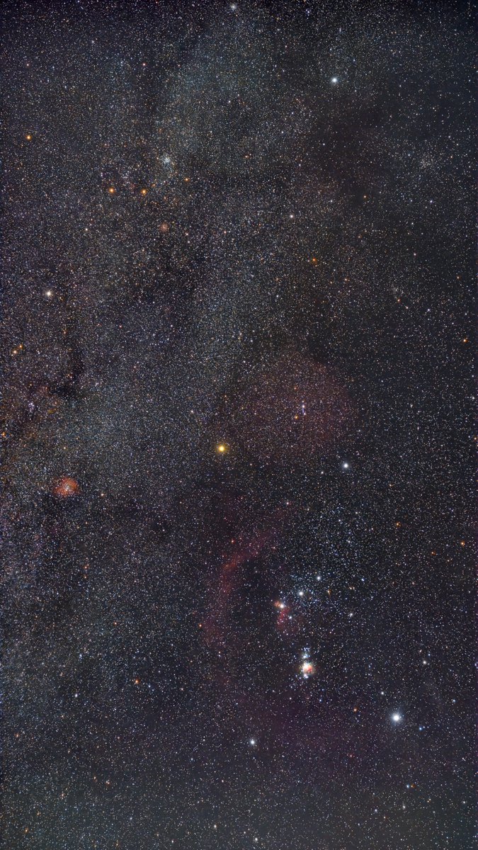 Seestar_astro's tweet photo. Winter Milky Way โ and yes, Barnardโs Loop is there โจ๐
๐ธ 57 ร 30s exposures โข 28.5 minutes total
๐ EQ Mode
๐ Milky Way Mode
๐ฅ๏ธ Stacked & processed in PixInsight
โจ Final touches in Adobe Photoshop
๐ท Credit: Jason Marriott
#Seestar #SeestarS30Pro #MilkyWay #BarnardsLoop https://t.co/ekzCmHrzbw